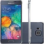 Tudo sobre 'Smartphone Samsung Galaxy Alpha Desbloqueado Android 4.4 Tela 4.7" 32GB 4G Wi-Fi Câmera 12MP - Preto'