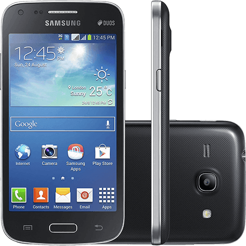 Tudo sobre 'Smartphone Samsung Galaxy Core Plus Dual Chip Desbloqueado Android 4.3 Tela 4.3" Preto 3G Wi-Fi Câmera 5MPx TV Digital - Preto'