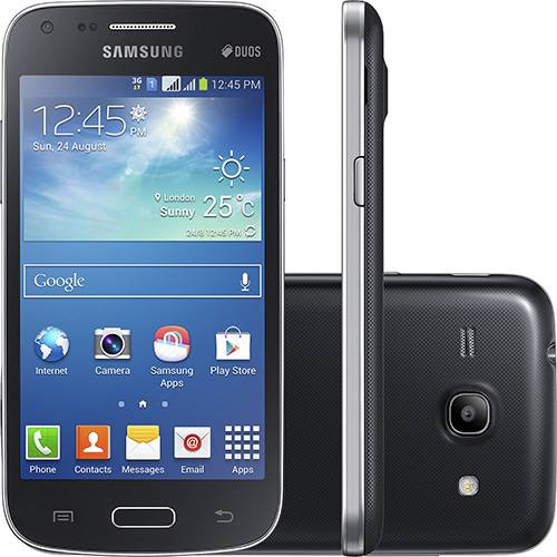 Tudo sobre 'Smartphone Samsung Galaxy Core Plus Dual Chip Desbloqueado Tim Android 4.3 Tela 4.3" 4GB 3G Wi-Fi Câmera 5MP Preto'