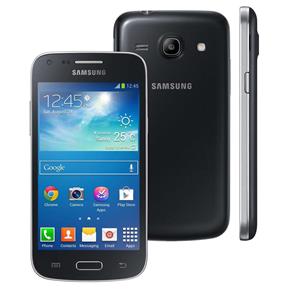 Smartphone Samsung Galaxy Core Plus Duos G3502 Preto, And 4.3, Dual Core, Mem 4GB, Câm 5MP
