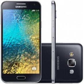 Smartphone Samsung Galaxy E5 E500M Duos Desbloqueado, Android 4.4 Kitkat, Memoria Interna 16Gb, Camera 8Mp, Tela 5`` - Preto