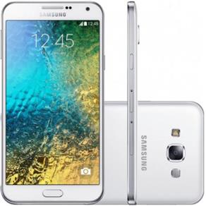 Smartphone Samsung Galaxy E7 Duos E700 Desbloqueado, Android 4.4 KitKat, Memória Interna 16GB, 4G, Câmera 13MP, Tela 5.5`` - Branco