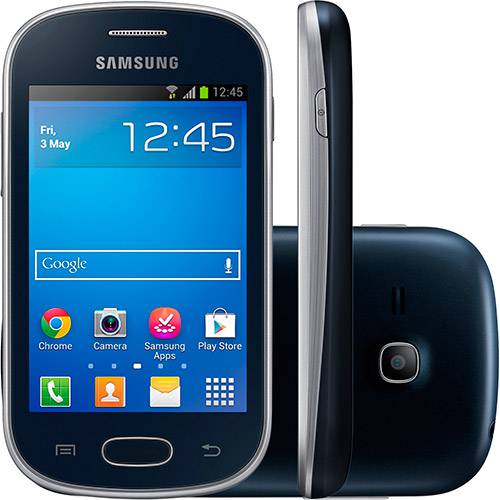 Tudo sobre 'Smartphone Samsung Galaxy Fame Lite S6790 Desbloqueado Vivo Android 4.1 Tela 3.5" 4GB Câmera 3MP 3G Wi-Fi GPS - Preto'