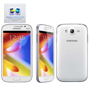 Smartphone Samsung Galaxy Gran Duos GTI9082 Branco com Dual Chip, Tela de 5", Android 4.1, Processador Dual Core, 3G e Câmera de 8MP - Celular Samsung