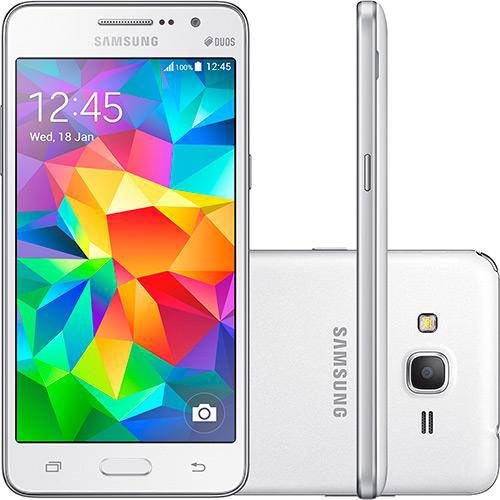 Tudo sobre 'Smartphone Samsung Galaxy Gran Prime, Dual Sim, Tela 5.0", Android 5.1, Quad Core 1.2ghz, 3g, 1.5'