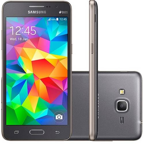 Smartphone - Samsung Galaxy Gran Prime Duos Tv (3g / 8gb) - Cinza - Sm-G530