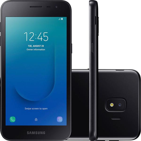 Smartphone Samsung Galaxy J2 Core 16GB Dual Chip Android 8.1 Tela 5" Quad-Core 1.4GHz 4G Câmera 8MP - Preto