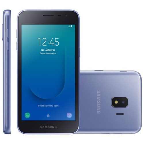 Smartphone Samsung Galaxy J2 Core, Dual Chip, 16GB, 4G, 8MP, Prata - J260M