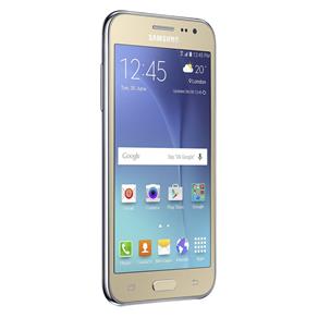 Smartphone Samsung Galaxy J2 Duos TV Desbloqueado Tela 4,7" 4G Dual Chip Android 5.1 Dourado