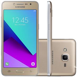 Smartphone Samsung Galaxy J2 Prime SM-G532MT, 4G Quad Core 1.4GHz 16GB Câmera 8MP Tela 5.0", Dourado
