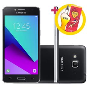 Smartphone Samsung Galaxy J2 Prime Tv 16Gb Preto Dual Chip Android 6.0 Tela 5" Câmera 8Mp + Perfume Olinda L’Occitane - 100Ml