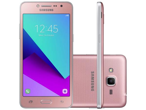 Tudo sobre 'Smartphone Samsung Galaxy J2 Prime TV 16GB - Rosa Dual Chip 4G Câm. 8MP + Selfie 5MP Flash'
