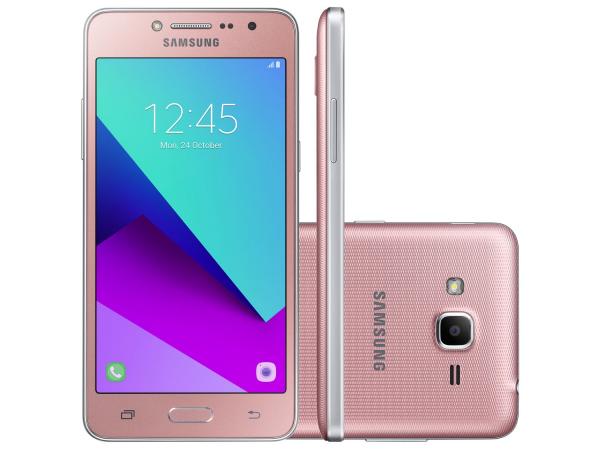 Smartphone Samsung Galaxy J2 Prime TV 8GB Rosa - Dual Chip 4G Câm. 8MP + Selfie 5MP Tela 5” QHD