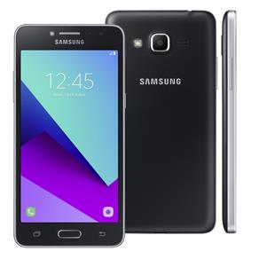 Smartphone Samsung Galaxy J2 Prime TV Preto com 16GB, Dual Chip, Tela 5", TV Digital, Câmera 8MP, Android 6.0 e Processador Quad Core de 1.4 Ghz