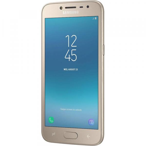 Smartphone Samsung Galaxy J2 Pro 16GB, 1.5GB Ram, Tela 5, Dual Chip, Câmera 8MP, Android 7.1 - Dourado