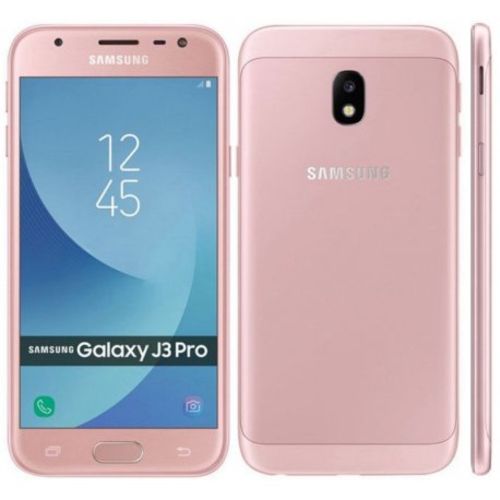 Smartphone Samsung Galaxy J3 Pro Dual Chip Android 7.1 Tela 5" Quad-Core 1.4GHz 16GB 4G Câmera 8MP - Rosa