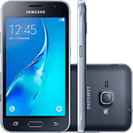 Smartphone Samsung Galaxy J1 2016 Duos Dual Chip Android 5.1 Tela 4.5" Memória 8GB Wi-Fi 3G Câmera 5MP - Preto