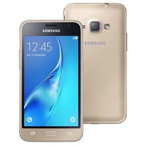 Smartphone Samsung Galaxy J1 J120H/Ds Dual Chip 8Gb, Tela 4.5, 5Mp, Quad Core 1,2 Ghz - Dourado