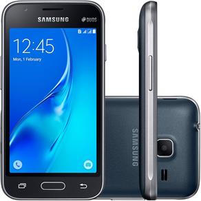 Smartphone Samsung Galaxy J1 Mini Dual Chip Android 5.1 Tela 4`` 8Gb 3G Wi-Fi Câmera 5Mp - Preto