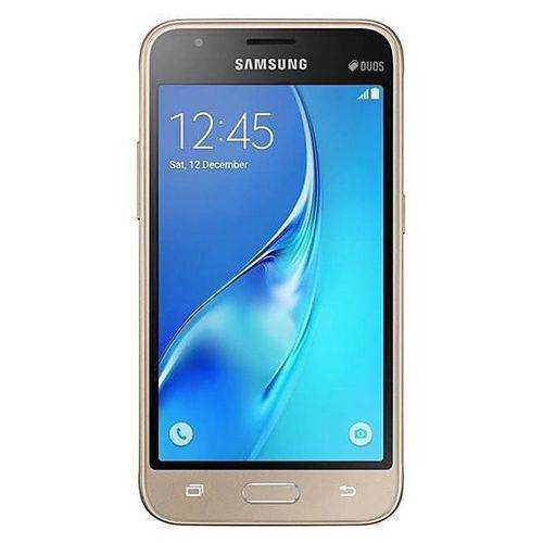 Tudo sobre 'Smartphone Samsung Galaxy J1 Mini Prime Sm-J106H/Ds Dual Sim 8GB 4.0" 5MP/Vga - Dourado'