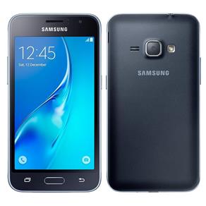 Smartphone Samsung Galaxy J1, Tela 4.5", Quad-core 1,3Ghz, 4G, Memória 8GB. 1GB RAM, Câmera 5MP - Preto