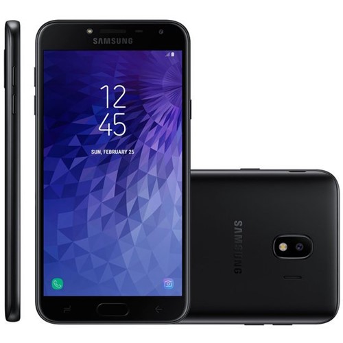 Smartphone Samsung Galaxy J4, 16GB, 13MP, 4G, Dual Chip, Preto - J400M