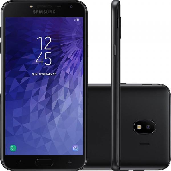 Smartphone Samsung Galaxy J4 16GB Dual 8 16GB 5.5 13MP - Preto