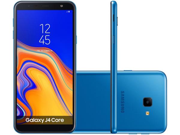 Tudo sobre 'Smartphone Samsung Galaxy J4 Core 16GB 4G Câmera 8MP - Azul'