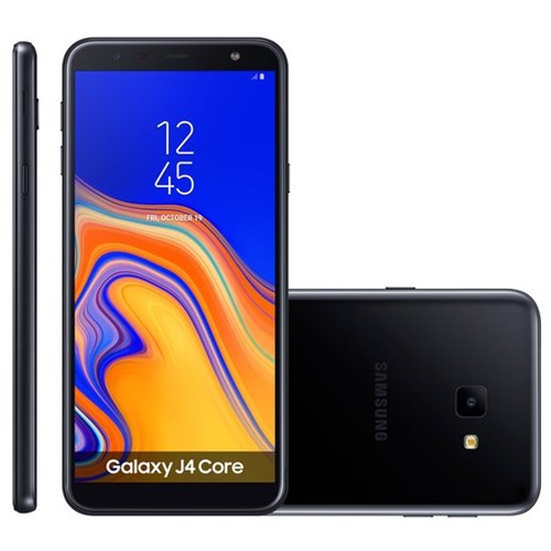 Smartphone Samsung Galaxy J4 Core, 16GB, Dual Chip, 8MP, 4G, Preto - SM-J410G