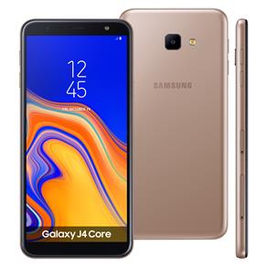 Smartphone Samsung Galaxy J4 Core Cobre 16GB, Tela Infinita de 6", Android Go 8.1, Dual Chip, Câmera Frontal de 5MP com Flash, Câmera Traseira 8MP