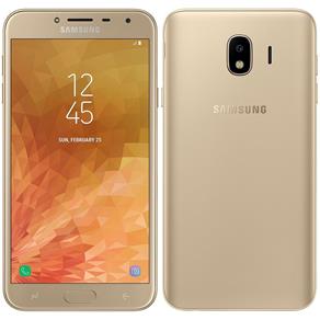 Smartphone Samsung Galaxy J4, Dual Chip, Dourado, Tela 5.5", 4G+WiFi, Android 8, 13MP, 32GB