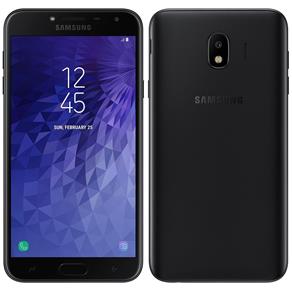 Smartphone Samsung Galaxy J4, Dual Chip, Preto, Tela 5.5", 4G + WiFi, Android 8.0, Câmera 13MP, 32GB