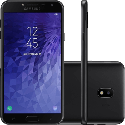 Smartphone Samsung Galaxy J4 32GB Dual Chip Android 8.0 Tela 5.5" 4G Câmera 13MP - Prata