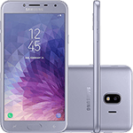 Smartphone Samsung Galaxy J4 32GB Dual Chip Android 8.0 Tela 5.5" Quad-Core 1.4GHz 4G Câmera 13MP - Prata