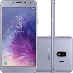 Smartphone Samsung Galaxy J4 32GB Tela 5.5" Câmera 13MP Prata + Jogo para PC