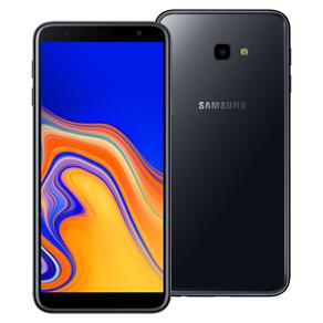 Smartphone Samsung Galaxy J4+Preto 32GB, Tela Infinita de 6", Câmera Traseira 13MP, Câmera Frontal de 5MP, 2GB RAM, Dual Chip, Android 8.1