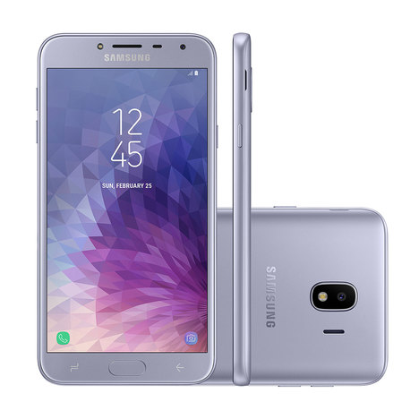 Smartphone Samsung Galaxy J4 Sm-J400mzvkzto 32Gb Prata Tela 5.5" Câmera 13Mp Android 8.0