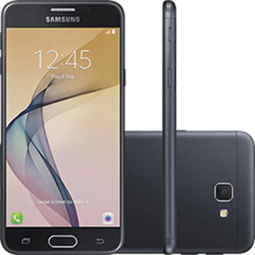 Smartphone Samsung Galaxy J5 Prime Dual Chip Android 6.0 Tela 5" Quad-Core 1.4 GHz 32GB 4G Wi-Fi Câmera 13MP com Leitor de Digital - Preto