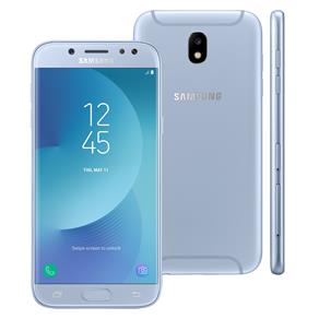 Smartphone Samsung Galaxy J5 Pro Azul 32GB, Tela 5.2", Android 7.0, Câmera De13MP com Flash LED, Dual Chip, Processador Octa Core e 2GB de RAM