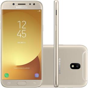 Smartphone Samsung Galaxy J5 Pro Dual Chip Android 7.0 Tela 5.2" Memória 32Gb Câmera 13 Mp Dourado + Caixa de Som Portátil Sem Fio Nokia Md-12 La