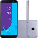 Smartphone Samsung Galaxy J6 64GB Tela 5.6" Câmera 13MP Prata + Jogo para PC