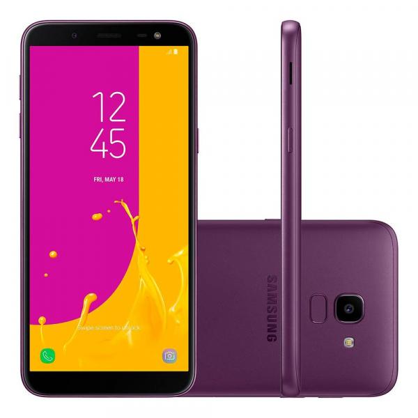 Smartphone Samsung Galaxy J6 Dual Chip Android 8.0 Tela 5.6 32GB 4G SM-J600GZPCZTO