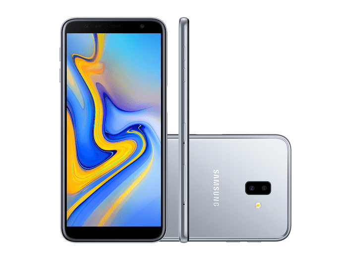 Smartphone Samsung Galaxy J6+ (Prata)