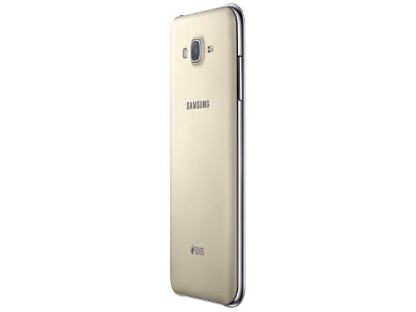 Smartphone Samsung Galaxy J7 Duos 16GB Dourado - Dual Chip 4G Câm 13MP + Selfie 5MP Flash Tela 5.5”