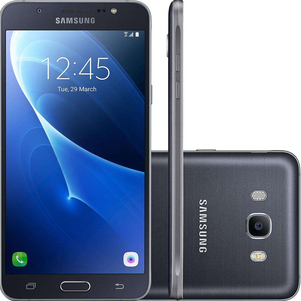 Smartphone Samsung Galaxy J7 Metal Dual Chip Android 6.0 Tela 5.5" 16GB 4G Câmera 13MP - Preto