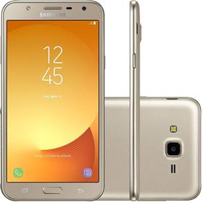 Smartphone Samsung Galaxy J7 Neo J701MT Dourado Tela 5.5