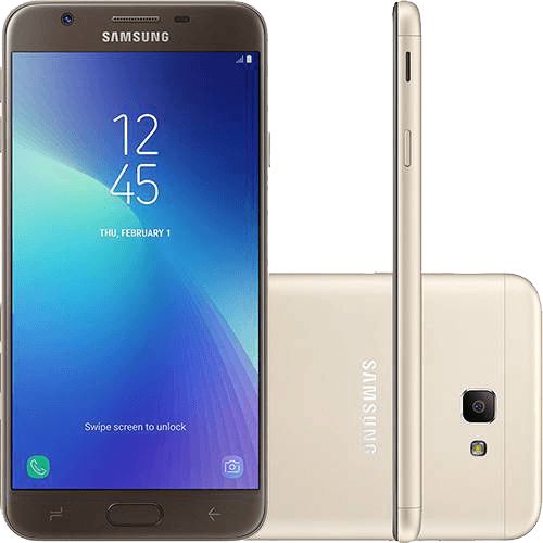 Smartphone Samsung Galaxy J7 Prime 2 Dual Chip Android 7.1 Tela 5.5" Octa-Core 1.6GHz 32GB 4G Câmera 13MP DOURADO
