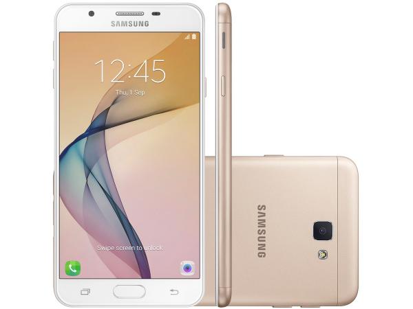 Tudo sobre 'Smartphone Samsung Galaxy J7 Prime 32GB Dourado - Dual Chip 4G Câm 13MP + Selfie 8MP Desbl. Claro'