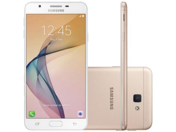 Tudo sobre 'Smartphone Samsung Galaxy J7 Prime 32GB Dourado - Dual Chip 4G Câm. 13MP + Selfie 8MP Desbl. Tim'