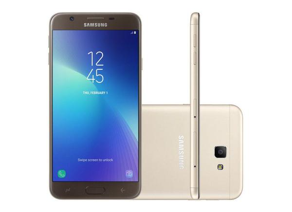 Smartphone Samsung Galaxy J7 Prime 2 TV Dual 32GB 13MP 4G Dourado G611